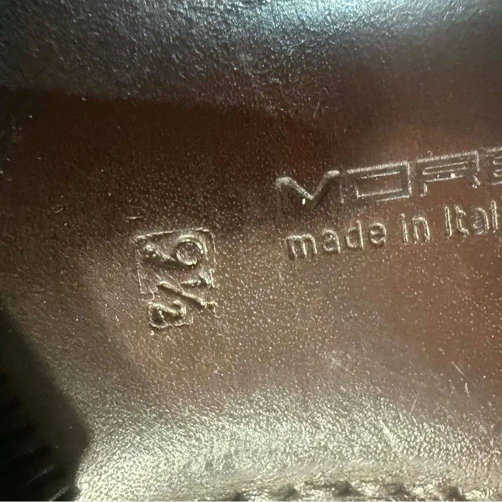 Moreschi Chestnut Woven Loafers 9.5